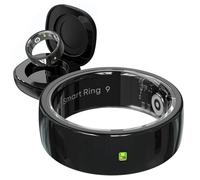 Smart Ring NFC Ceramic Fitness Activity Tracker Ring Touch Control Health Fitness Accessory Heart Rate Monitor Sleep Tracker Step Counter Prayer Counting Calories for Android iOS