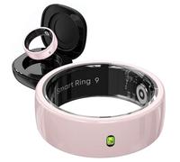 Smart Ring NFC Ring Ceramic Fitness Ring Touch Control Health Rings Heart Rate Monitor Sleep Tracker Step Counter Prayer Counting Calories Fitness Tracker for Android iOS