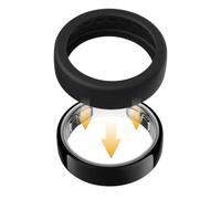 Smart Ring Protector - Prevents Fitness Scratches, Elastic Ultra Slim Shielding Sleeve, 2x2cm Snug Dimension + 40g Zero Mass, Flexible Silicone Guard Impactt Resistant Wrap - For Gym Workout & Office