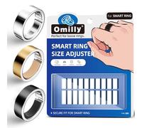 Smart Ring Size Adjuster - Invisible Fit for Oura Ring Gen 4/3, Samsung Galaxy Ring, Ultra Human Ring AIR, RingConn 2/1, Amazfit Helio - Loose Ring Sizing Kit, Comfortable & Discreet Accessories