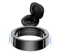 Smart Ring Smart Rings Men Women Smart Ring Android Fitness Ring Sleep Tracker Heart Rate SpO2 Meter HRV Monitor Period Reminder Calorie Distance Tracking Pedometer