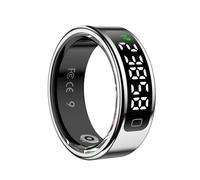 Smart Ring with Digital Display for Health Tracking and Notifications, Ideal for Fitness Enthusiasts and Tech-Savvy Users
