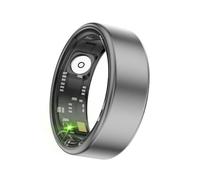 Smart Ring with Heart Rate/sleep/blood Oxygen Monitoring Ip68 Waterproof Compatible with Android and Ios(Black,12#)