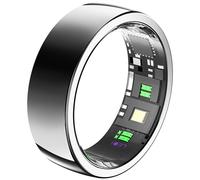 Smart Rings for Women Men Heart Rate Monitor Sleep Tracker Blood Oxyegn Fitness Rings Pedometer Calories Step Counter Fitness Tracker Waterproof Health Smart Ring for Android iOS Phones