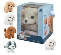 Smart Robot Dog - Robot Puppy, Nico - My Realistic RobotPuppy, RobotDog That Acts Like a Real Dogs, 2025 New Upgrade Ai Robotic Puppy for Sitting, Barking, Walking (Bichon)