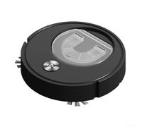 Smart Robot Vacuum Cleaner 3 In 1 Sweep Mop Usb Charging For Mini Auto Cleaning Machine For Hardwood For Tile Floors Quiet Operation White Color(8088-25black)