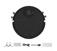 Smart Robot Vacuum Cleaner With Mop Function Auto Sweep And Wet Dragging For Hardwood For Tile Carpet Pet Hair Anti Drop Collision Sensor Black Color(8088 Black)