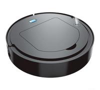 Smart Robot Vacuum Cleaner with Spray Mop Function, 3-in-1 Sweep Suction Wash, Blue Light Cleaning, 90Min for battery Life for Hard for surface Floors(Black)