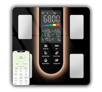 Smart Scale for Body Weight:23 Metrics Digital Scale for Health-Conscious Users - 5.8" Color Display Body Fat Scale, Bluetooth Sync, Accurate Tracking, ABS Material, 400lbs