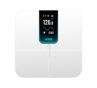 Smart Scale Ultra with 4.3" Color Display, Digital Scale for Body Weight BMI Muscle Mass, Heart Rate Monitor, Wi-Fi & Bluetooth Weight Scale with Baby/Pet/Luggage Mode, 400lbs