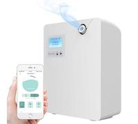 Smart Scent Air Machine, 300 Ml Waterless Essential Oil Diffuser with Wterless Condensation Nebulization Tech, 7.5W HVAC Commercial Hotel Collection Cold Air Diffuser, Bluetooths & Wi-fi Control