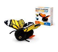 Smart Sensing Flapping Butterfly Toy Interactive Cat，style-b
