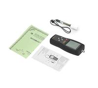 SMART SENSOR Professional Portable pH Meter with Temperature Compensation and Backlight LCD for Water Quality Analysis - Acidimeter with Replaceable BNC Sensor Probe