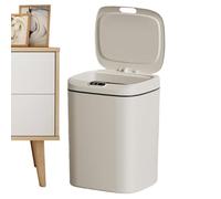 Smart Sensor Trash Can - Automatic Motion Lid Garbage Container, Large Capacity Waste Bin, Durable Modern Design | Convenient Hands Free For Bathroom Bedroom Living Room Kitchen Offering Hyg