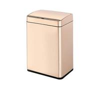 Smart Sensor Trash Can - Touchless Operation Metal Recycling Bin for Kitchen & Living Room, Large Capacity Stylish Garbage Storage