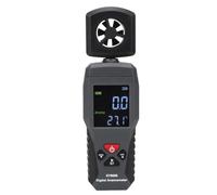 SMART SENSOR Wind ST9606 Portable Handheld Anemometer Meter Air Flow Digital LCD Display
