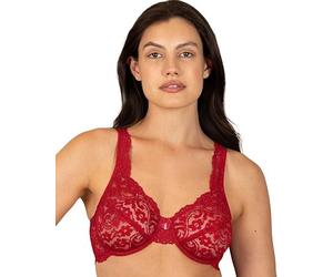 Smart & Sexy Women's Full Figure Lace Underwire Bra Full Coverage Bra (Pack of 1)