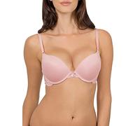 Smart & Sexy Women's Maximum Cleavage Underwire Push Up Bra, Opaque, Blushing Rose, 38A
