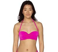 Smart & Sexy Women's Swim Secret Halter Bikini Top, Fuchia Sizzle, 36C
