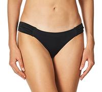 Smart & Sexy Women's Swim Secret Side Ruched Bikini Bottom Swimsuit, Black Hue, L