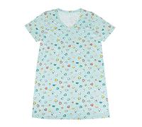 Smart & Sexy Women's V-Neck Oversized Sleep Shirt Pajama Top, Café Au Lait, X-Large
