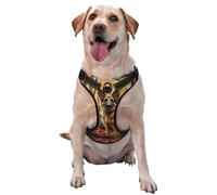 Smart Shepherd Dog Small Printed pet Traction Vest for Pets to wear When Walking The Dog or Climbing Mountains