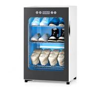 Smart Shoe Drying Cabinet, 6-8 Pair Shoe Dryer With Dual Turbo Fans | Temperature And Timer Controls With Intermittent Heating For Organised Shoe Storage And Daily Drying