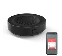 Smart Siren Alarm, Loud 100dB, Wireless Motion Sensor, 32 Kinds of Alarm Sound Available, App Remote Control Home Security Siren Compatible with Alexa (Wi-Fi Version)