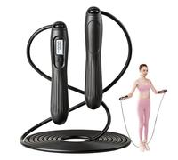 Smart Skipping Rope with Digital Counting - Adjustable Skipping Rope for Gym and Home Fitness | Perfect Gym Accessory for Men, Women, Workouts