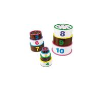 Learning Resources Smart Snacks Stack & Count Layer Cake- Numbers & Counting