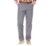 Smart Soft and Comfortable Fleece Lined Chino Trousers Pegasus Charcoal 34R