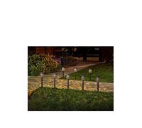 Solar LED Garden Stake Lights Pathway Patio Lamps Security Flame Effect Torch
