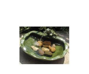 Smart Solar Ceramic Frog Solar On Demand Water Feature One Colour