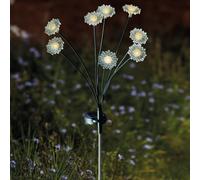 Smart Solar Clear Floralight Solar-Powered 1Lm Led Outdoor Stake Light