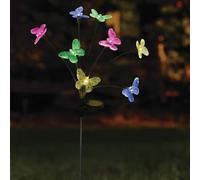 Smart Solar Clear Flutterlights Solar-Powered 1Lm Led Outdoor Stake Light