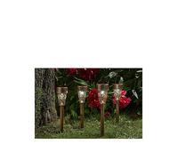 Smart Solar Damasque Stake Light Bronze, 4Pk One Colour