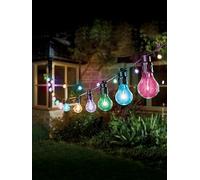 Smart Solar Decor Festoon Lv String Lights, Multi Coloured - Set Of 20 One Colour