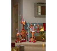 Smart Solar Gingerbread Rat Pack Christmas Decoration Plush Rats Three Kings (Rat A Louis 2531525)