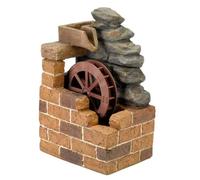 Smart Garden Heywood Mill Water Fountain, Brown