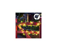 Smart Solar Ivy Firefly Solar String Lights 50 LED White Warm 5m