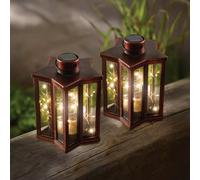 Smart Solar Marco Paul 2Pc Solar Firefly Effect Star Led Lanterns
