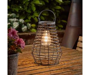 Smart Solar Marco Paul Solar Led Garden Lantern - Slate Grey