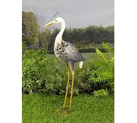 Smart Solar Metal Heron Light And Deterrent
