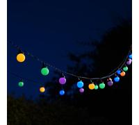 Smart Solar SuperBright Multipower Festoon String Light - Set Of 30, Multi