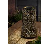 Smart-Solar LED Metal Lantern Muscat – Solar Powered – 29 cm