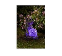 Smart Solar Mystic Dog Solar Figurine One Colour