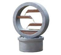 Smart Garden Solar Omega Cascade Garden Water Feature Fountain Waterfall Modern