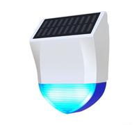 Smart Solar Outdoor Alarm Waterproof Motion Detector, Tuya WiFi Solar Infrared Siren Alarm, PIR Motion Sensor Solar Motion Sensor Alarm