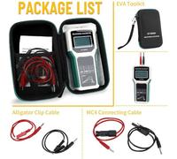 Smart Solar Panel Multimeter for Photovoltaic Testing with Large Backlit LCD Screen and Enhanced Safety Protections (EY1800W)