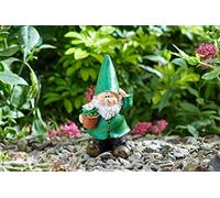 Smart Solar Pot 20.5 cm, Black, Figura GNOMO C/MACETA 20,5CM